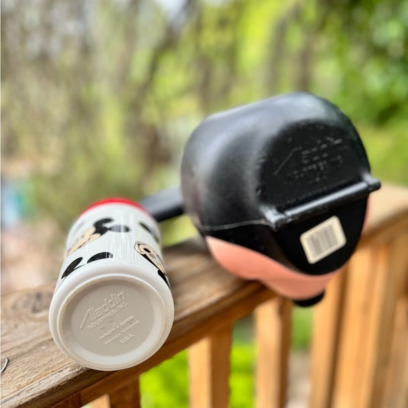 Vintage 1980s Mickey Mouse Aladdin Thermos & Lunchbox –Hard Shell Classic Disney - Picture 12 of 16